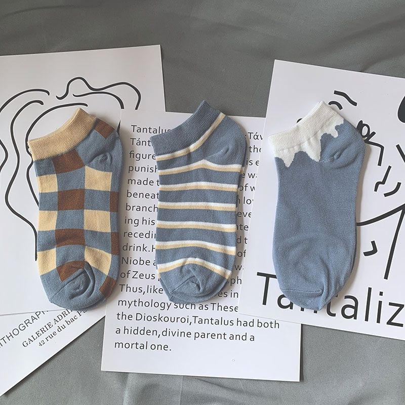 Vớ Thuyền Mỏng Kẻ Sọc Phong Cách Anh Quốc Thời Trang Mùa Hè Cho Nữ