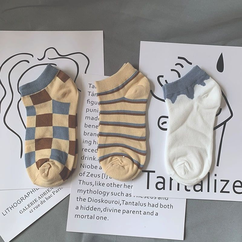 Vớ Thuyền Mỏng Kẻ Sọc Phong Cách Anh Quốc Thời Trang Mùa Hè Cho Nữ