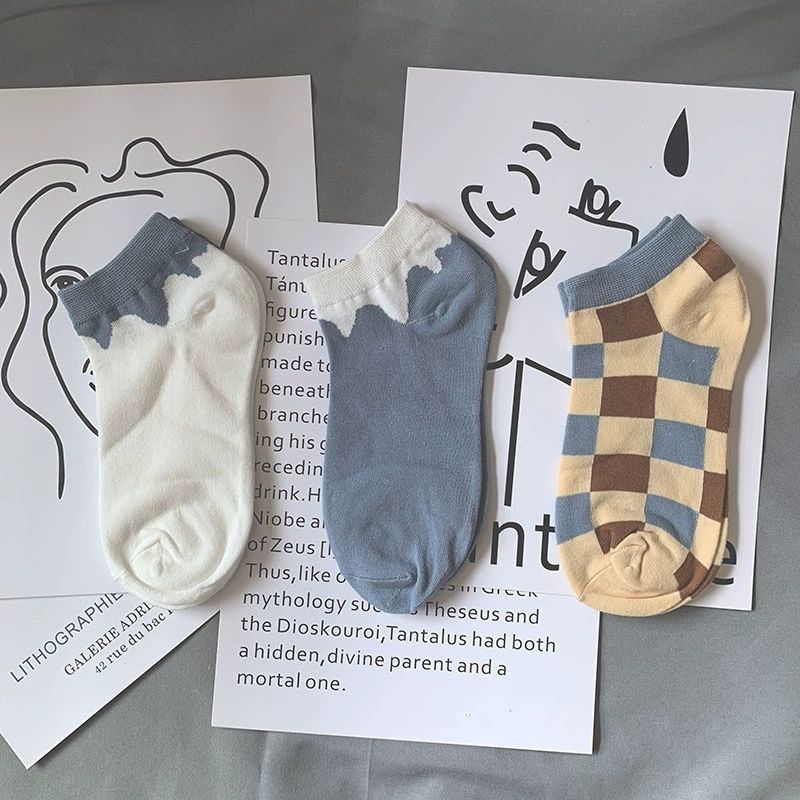 Vớ Thuyền Mỏng Kẻ Sọc Phong Cách Anh Quốc Thời Trang Mùa Hè Cho Nữ