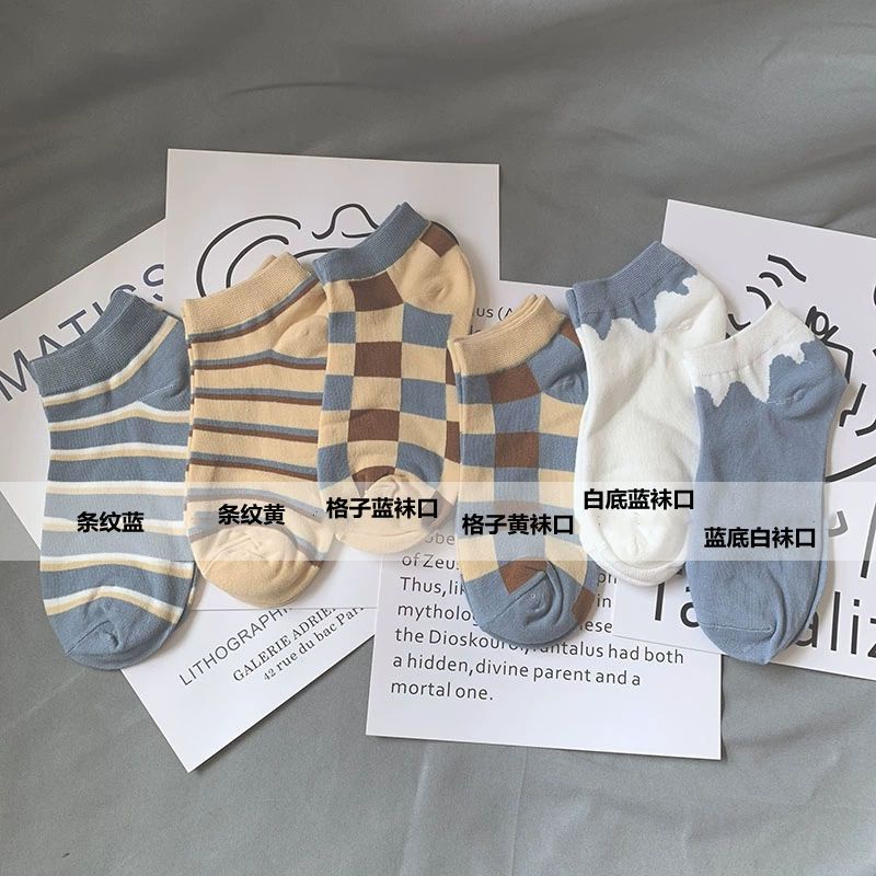 Vớ Thuyền Mỏng Kẻ Sọc Phong Cách Anh Quốc Thời Trang Mùa Hè Cho Nữ