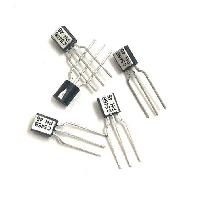 Transistor | NPN | C546B 546B BC546B TO-92 100mA 65V 1.5W, Hang M?i ...