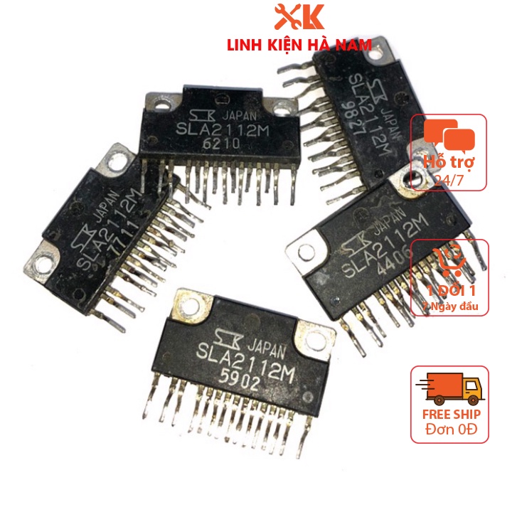 IC nguồn Công Suất Quạt SLA2112M SLA2112 2112 ZIP15 tháo máy chính hãng SK Japan (nhật bản).