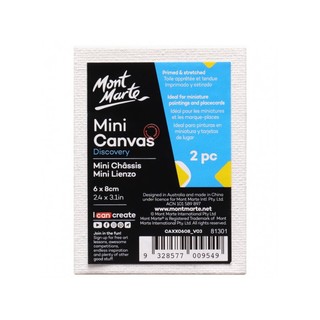 Khung Vẽ Tranh Mont Marte Mini Canvas Siêu Rẻ - Handmade Nhamoon