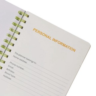 ( Chính Hãng ) Sổ lò xo KLONG kép Study Planner A5 - MS: 946