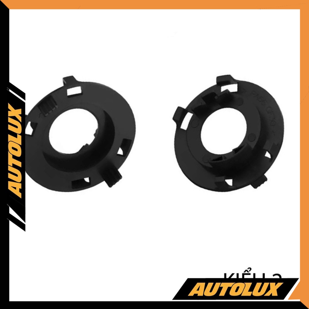 Bộ đổi chân đèn LED chiếu sáng H7 – Chân cài, Adapter cho cụm đèn pha xe Hyundai Nissan Kia - Dây chuyển H1