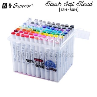 Bút Marker Touch soft Head 48/60/80
