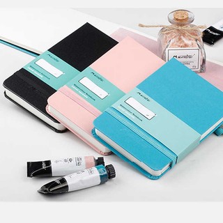 Sổ tay bìa da Potentate 24 tờ 300GSM nhiều màu