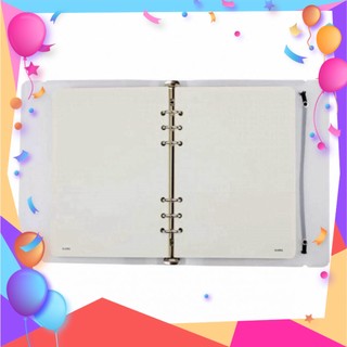 Sổ dot grid file klong nhựa kẹp còng a5 - 100 tờ - ms: 995