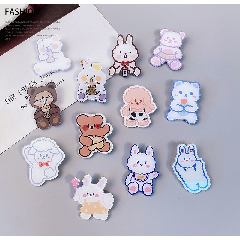 Ghim Cài Áo/Balo  Nhiều Hoạ Tiết Đáng Yêu Dễ Thương