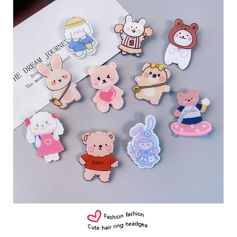 Ghim Cài Áo/Balo  Nhiều Hoạ Tiết Đáng Yêu Dễ Thương