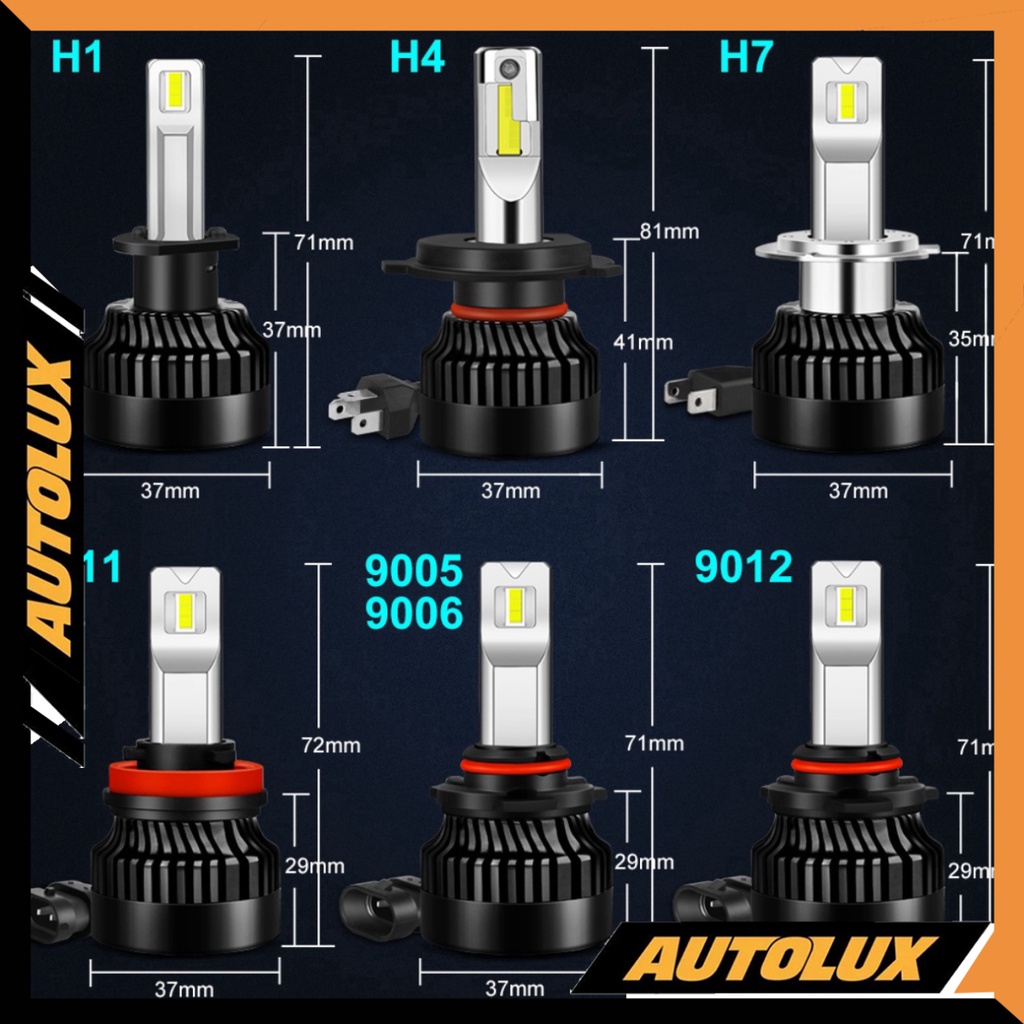 Đèn pha led K8  H4 55W bật pha giữ cos