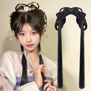 Búi tóc giả mềm mại phong cách cổ điển