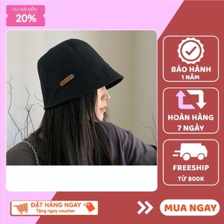 Mũ tai bèo chữ Hand Made dáng basic trendy thoáng mát