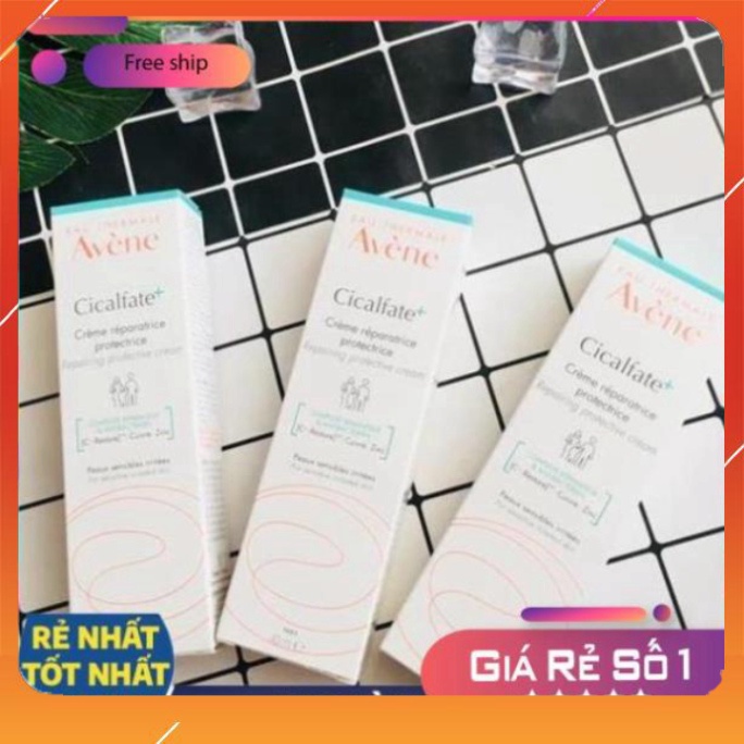 Kem phục hồi da Avène Cicalfate Repair Cream -  Giảm Thâm Phục Hồi Da 100ml