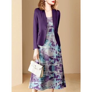 Set Đầm kèm áo blazer thanh lịch, sang trọng