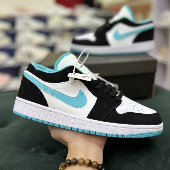 Giày Sneaker JD 𝗷𝗼𝗿𝗱𝗮𝗻 𝟭 𝗽𝗮𝗻𝗱𝗮 Xanh Ngọc Cổ Thấp jd1 nam nữ.