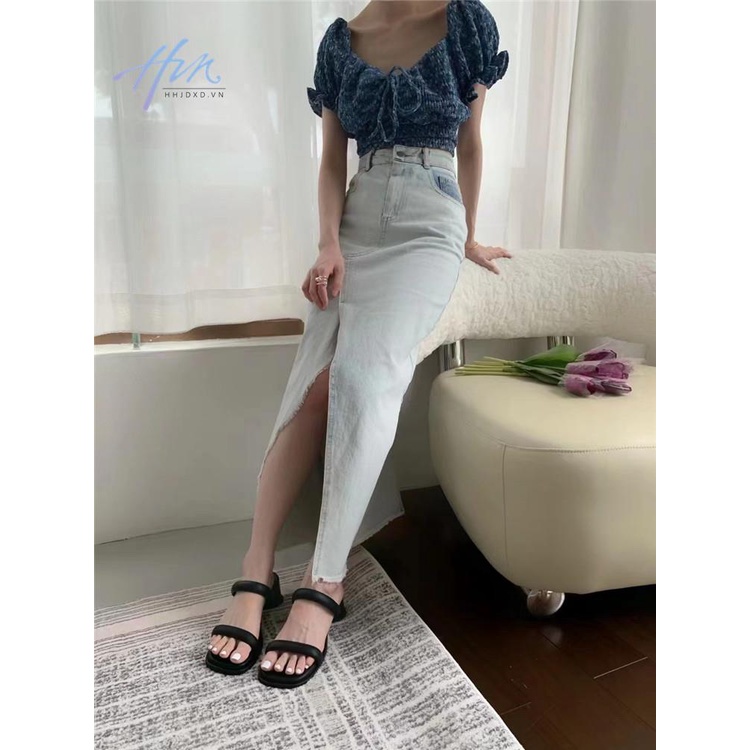 Dép Sandal Đế Bằng Hở Ngón Phong Cách Hàn Quốc Thời Trang Mới 2023 Dành Cho Bạn Nữ