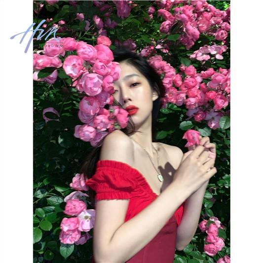 Áo Thun Ngắn Xếp Ly Cổ Chữ V Thời Trang Mùa Hè 2023 Phong Cách Mới Quyến Rũ Cho Nữ