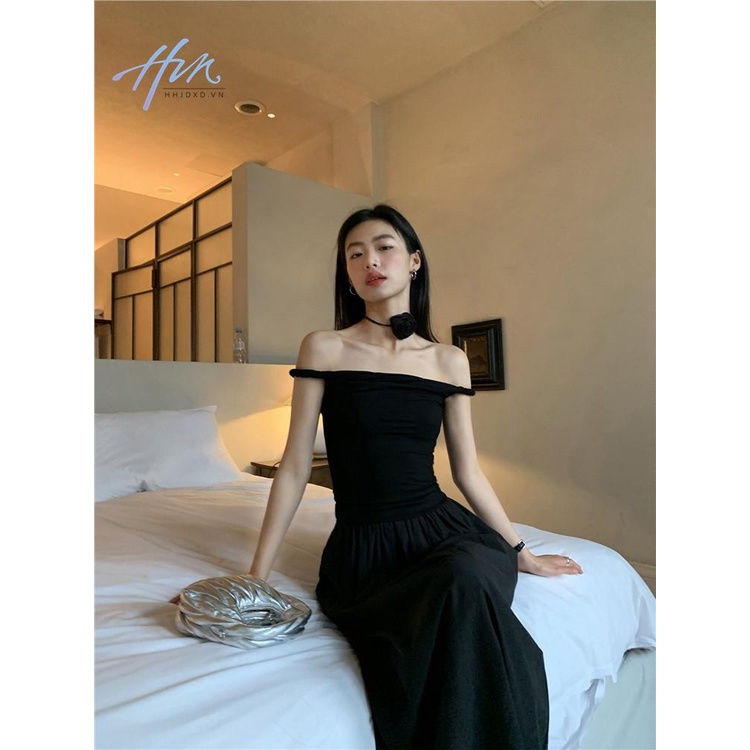 Áo Kiểu Trễ Vai Màu Trắng Thiết Kế Thắt Nút Thời Trang Mùa Hè Cho Phái Nữ