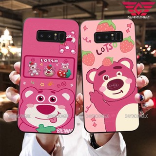 Ốp lưng Gấu dâu Samsung Note 8/ Note 9/ Note 10/ Note 10 Plus/ Note 10 Lite cực đẹp