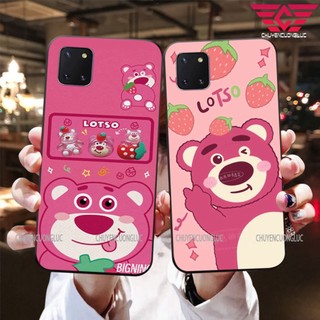 Ốp lưng Gấu dâu Samsung Note 10 Lite/ Note 10/ Note 10 Plus/ Note 8/ Note 9 cực đẹp 2023