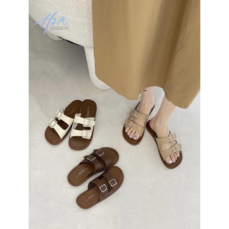 Sandal Hở Ngón Đế Bằng Thiết Kế Mới Thời Trang Mùa Hè Theo Phong Cách Hàn Quốc 2023