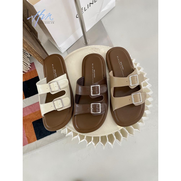 Sandal Hở Ngón Đế Bằng Thiết Kế Mới Thời Trang Mùa Hè Theo Phong Cách Hàn Quốc 2023