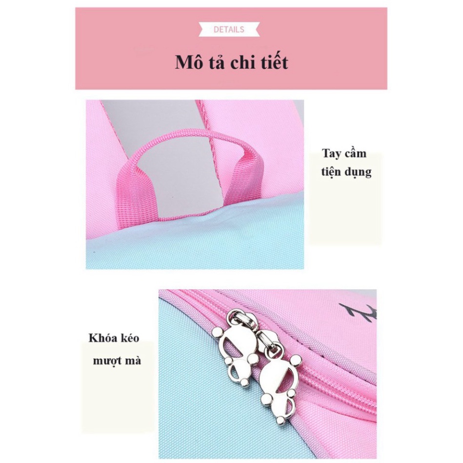 [Mẫu Hàn]Balo dáng hộp Ngựa Pony CHỐNG GÙ LƯNG - SIÊU NHẸ  dành cho bé gái chất liệu chống thấm nước, siêu nhẹ BTE9