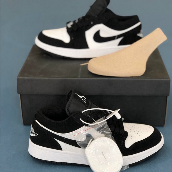 Giày_ Jordan Panda Cổ Thấp,JD 1 Low Bản Đen Trắng Cực Hot Đủ Size Nam Nữ + Bill Box | BigBuy360 - bigbuy360.vn