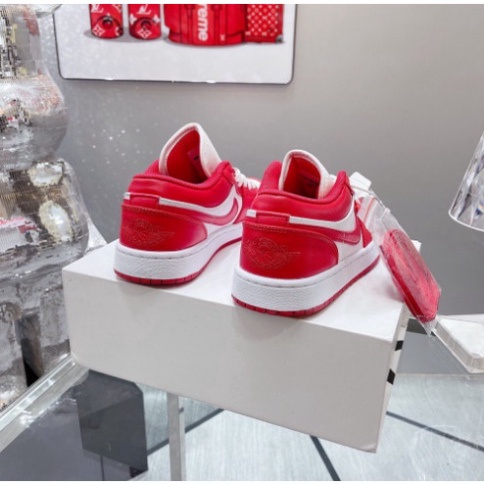 Giày JD Đỏ Cổ Thấp Sneaker, Giày JỎDAN 1 Low Đỏ Trắng Thời Trang Hàng Đẹp Full Box Bill | BigBuy360 - bigbuy360.vn