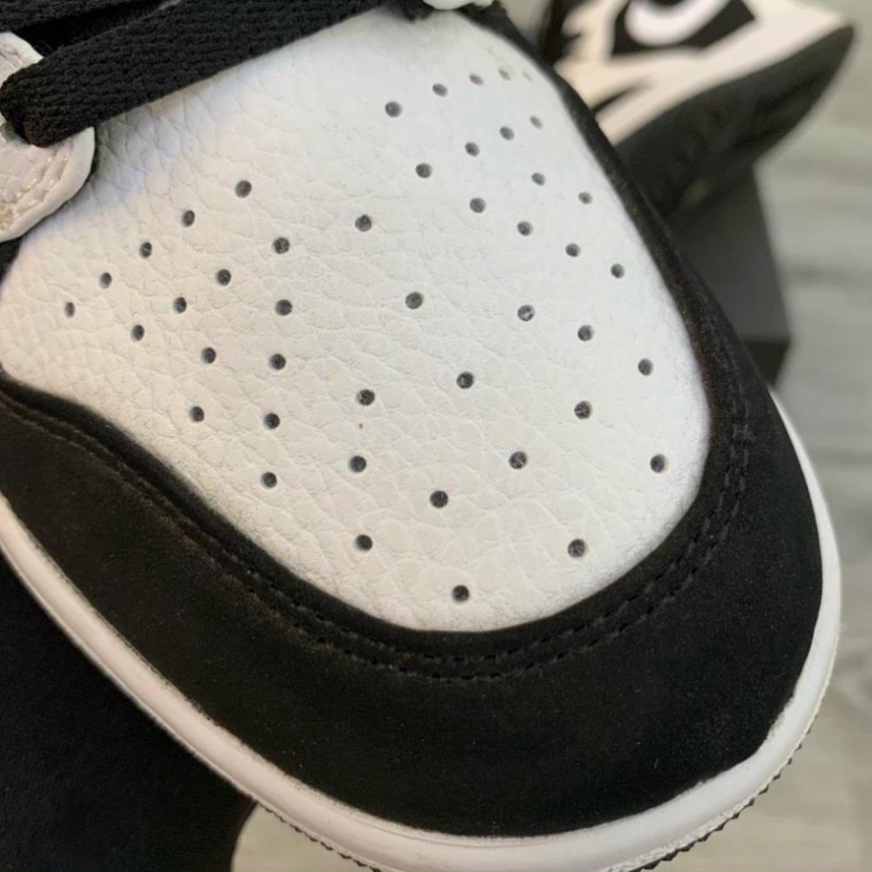 Giày thể thao sneaker JD Trắng Đen cổ Cao hight full size nam nữ da bò đôt không cháy, mẫu mã phù hợp full bill box | BigBuy360 - bigbuy360.vn