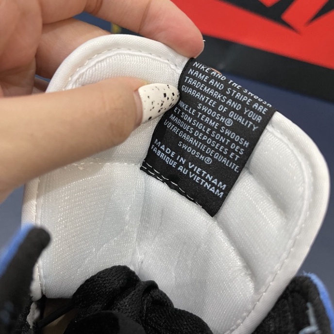 Giày Thể Thao Air Jd Xanh Móc Đen, Giày JD1 Cổ Cao Cao Nam hàng chuẩn trung | BigBuy360 - bigbuy360.vn