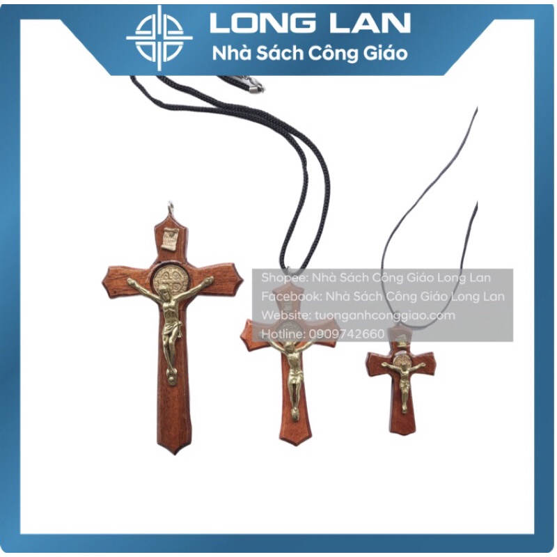 THÁNH GIÁ ĐEO CỔ KÈM DÂY-QUÀ TẶNG CÔNG GIÁO