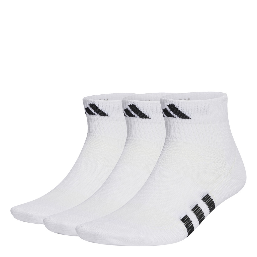 adidas Tập luyện Bộ 3 Đôi Tất Nhẹ Cổ Lửng Performance Unisex trắng HT3445