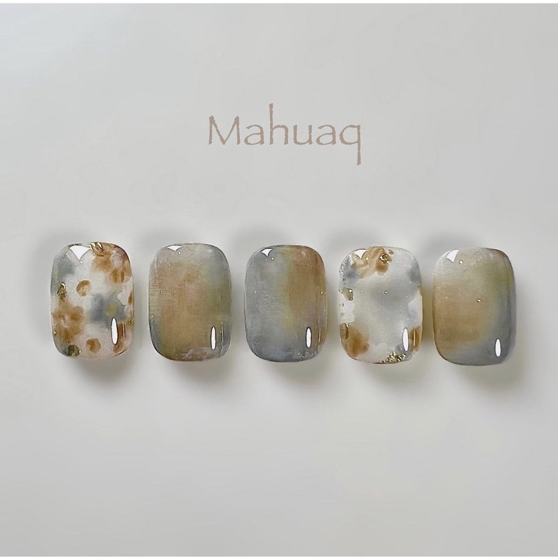 Hộp móng lẻ 1 size tròn, vuông làm mẫu phom đẹp