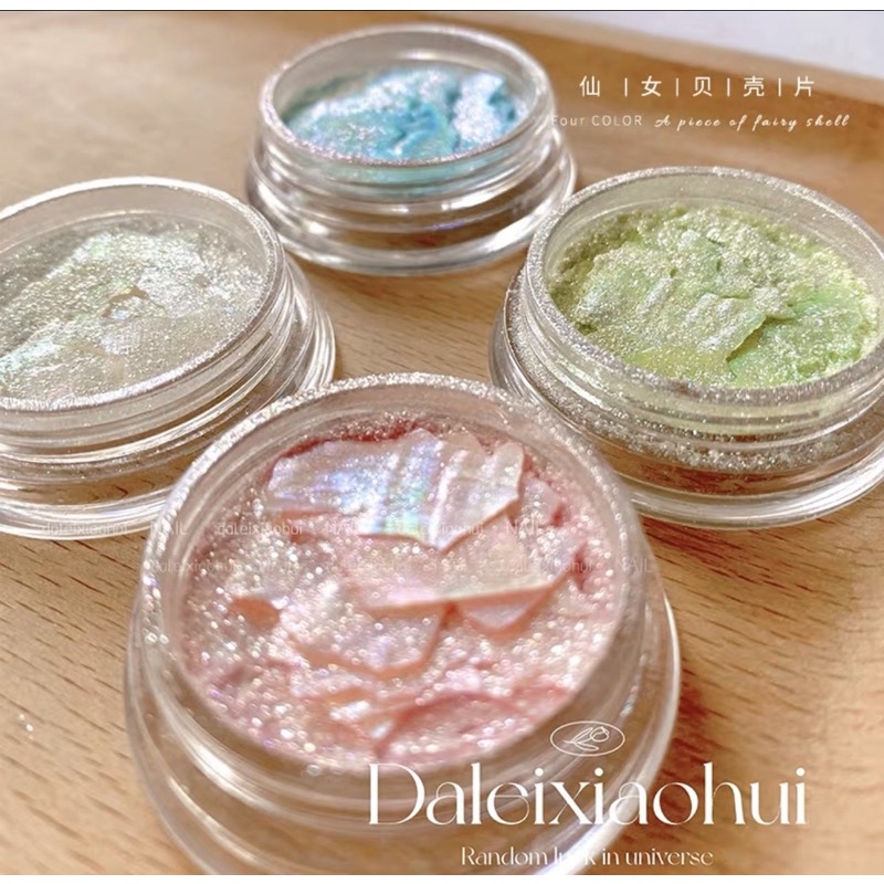 Xà cừ mix nhũ bay tone Hàn siêu sáng