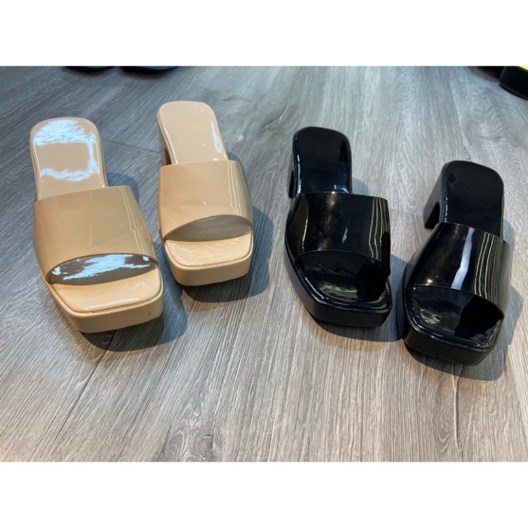 Dép gót 5cm  đế siêu nhẹ cực chất hót 2023 xinh xắn hót treand 2023