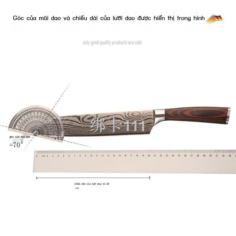 ✷Sansi Thép SSGP Dao Đầu Bếp Đặc Biệt Sắc Nét Dao Cắt Nhà Bếp Dao Cắt Thịt Rau Củ Sushi Dao Hộ Gia Đình Nhật