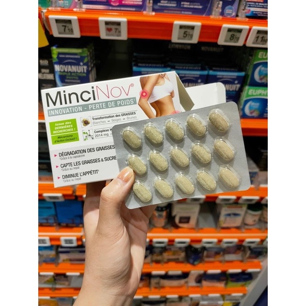 Viên uống giảm mỡ, tiêu cân Minci Nov