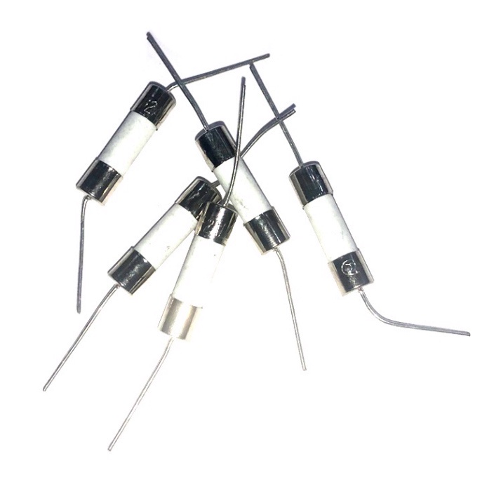 Cầu Chì Sứ Cắm - Chân Hàn Mạch 5x20mm 250V