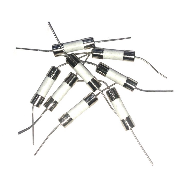 Cầu Chì Sứ Cắm - Chân Hàn Mạch 5x20mm 250V