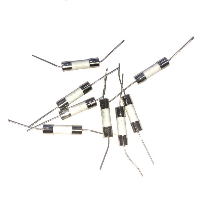 Cầu Chì Sứ Cắm - Chân Hàn Mạch 5x20mm 250V