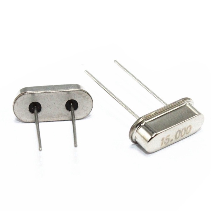Thạch Anh 16Mhz 49S DIP Thạch Anh dao động tần số 16Mhz 16.000mhz Chân Cắm