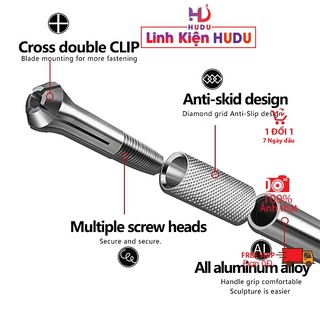 Bộ dao cắt mạch 6 lưỡi dùng mở màn hình điện thoại tiện dụng an toàn Linh Kiện HuDu