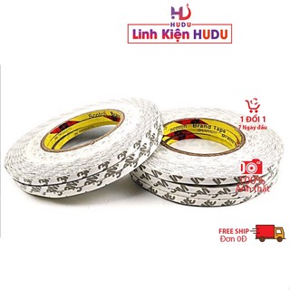 Băng keo chịu nhiệt 2 mặt 3M - Keo dán tản nhiệt linh kiện điện tử 2 mặt, băng dính điện.