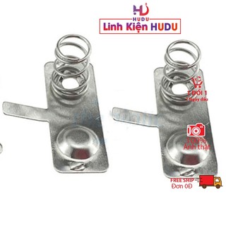 Đế pin aa aaa chân pin micro thép không gỉ đế pin 1,5v. pin aa aaa có mạch sạc.