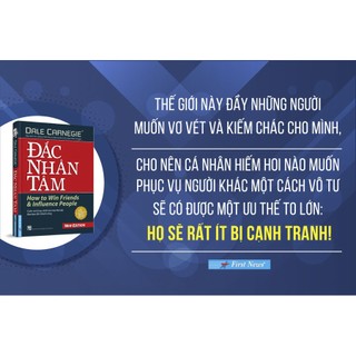Sách - Đắc Nhân Tâm - First News (Khổ lớn/ khổ nhỏ)