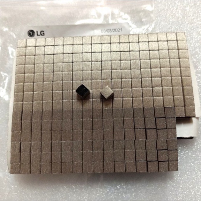 Combo 10 Nút xốp cảm ứng bo mạch máy giặt LG chính hãng, Nút phím bấm cảm ứng bo mạch máy giặt LG chính hãng.