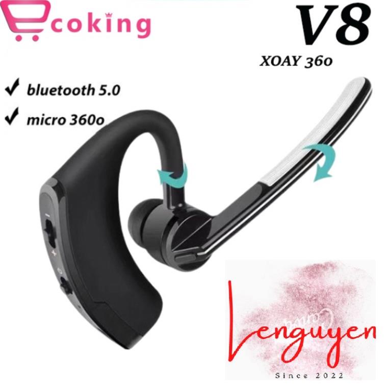 Tai nghe Bluetooth Keao V8 (Đen)