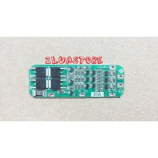 Mạch 3s 20a 12.6v, sạc đầy tự ngắt và bảo vệ pin li-ion 18650